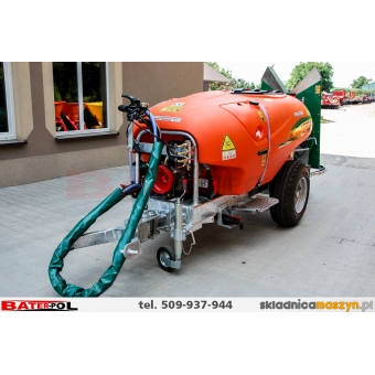 Opryskiwacz sadowniczy przyczepiany  AGROLA K6 1500L z przystawką sadowniczą 